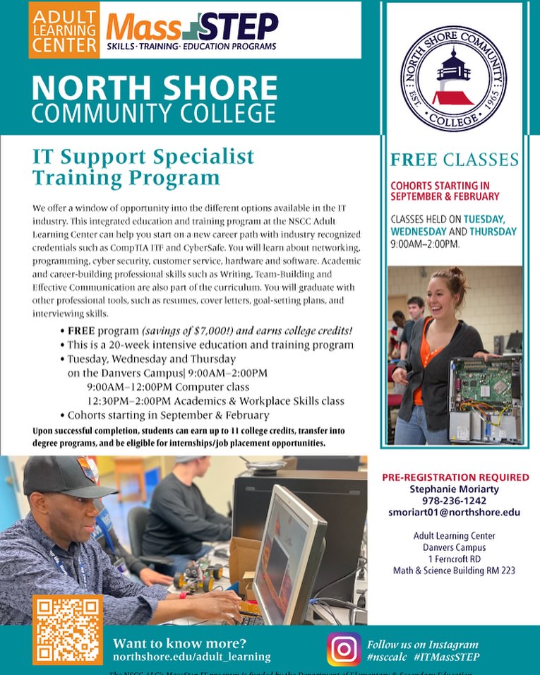 NSCC Adult Learning Center | Danvers MA