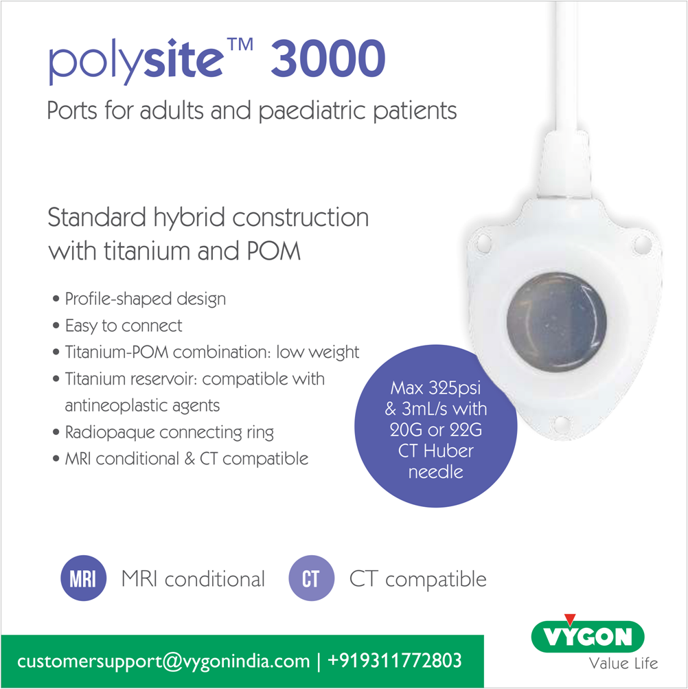Vygon India - POLYSITE 3000 series are our implantable... | Facebook