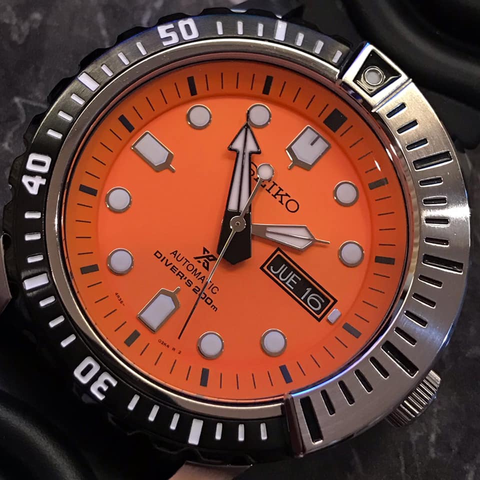 Watches for you - Rare Item Seiko Prospex Orange Mohawk