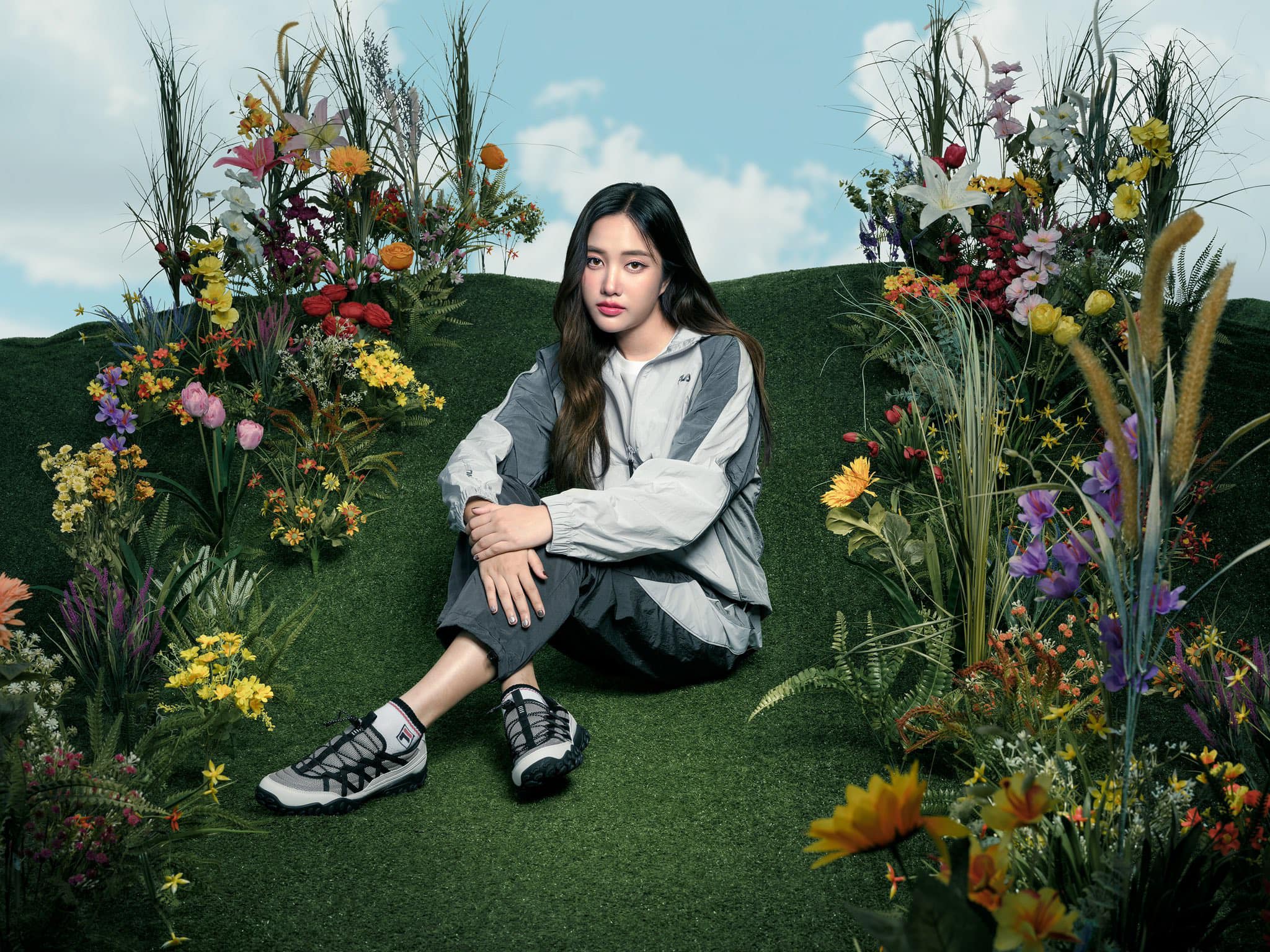 FREEN SAROCHA X FILA ?? #ELLEMENThailand #FILATHAILAND 