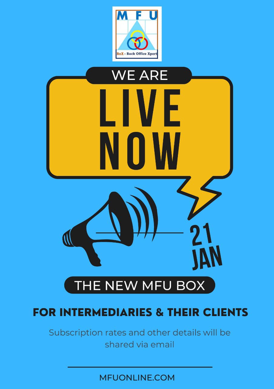MF - MFU BOX - “We are Live Now” *Subscription rates & details are sent ...