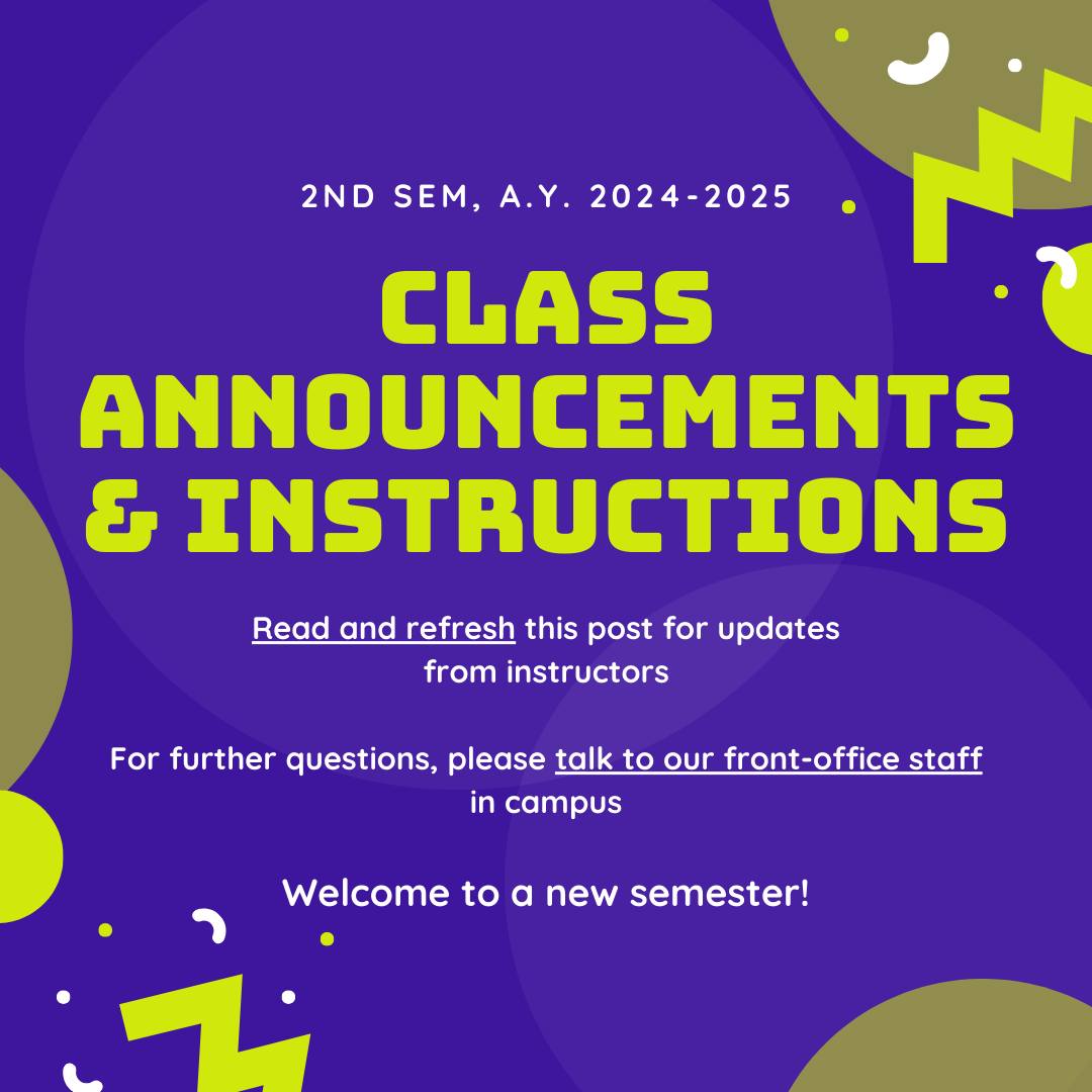 📢 𝘾𝙡𝙖𝙨𝙨 𝘼𝙣𝙣𝙤𝙪𝙣𝙘𝙚𝙢𝙚𝙣𝙩𝙨‼️ 𝗗𝗲𝗮𝗿 𝘀𝘁𝘂𝗱𝗲𝗻𝘁𝘀, 𝘄𝗲𝗹𝗰𝗼𝗺𝗲 𝘁𝗼 𝗮 𝗻𝗲𝘄 𝘀𝗲𝗺𝗲𝘀𝘁𝗲𝗿 ...