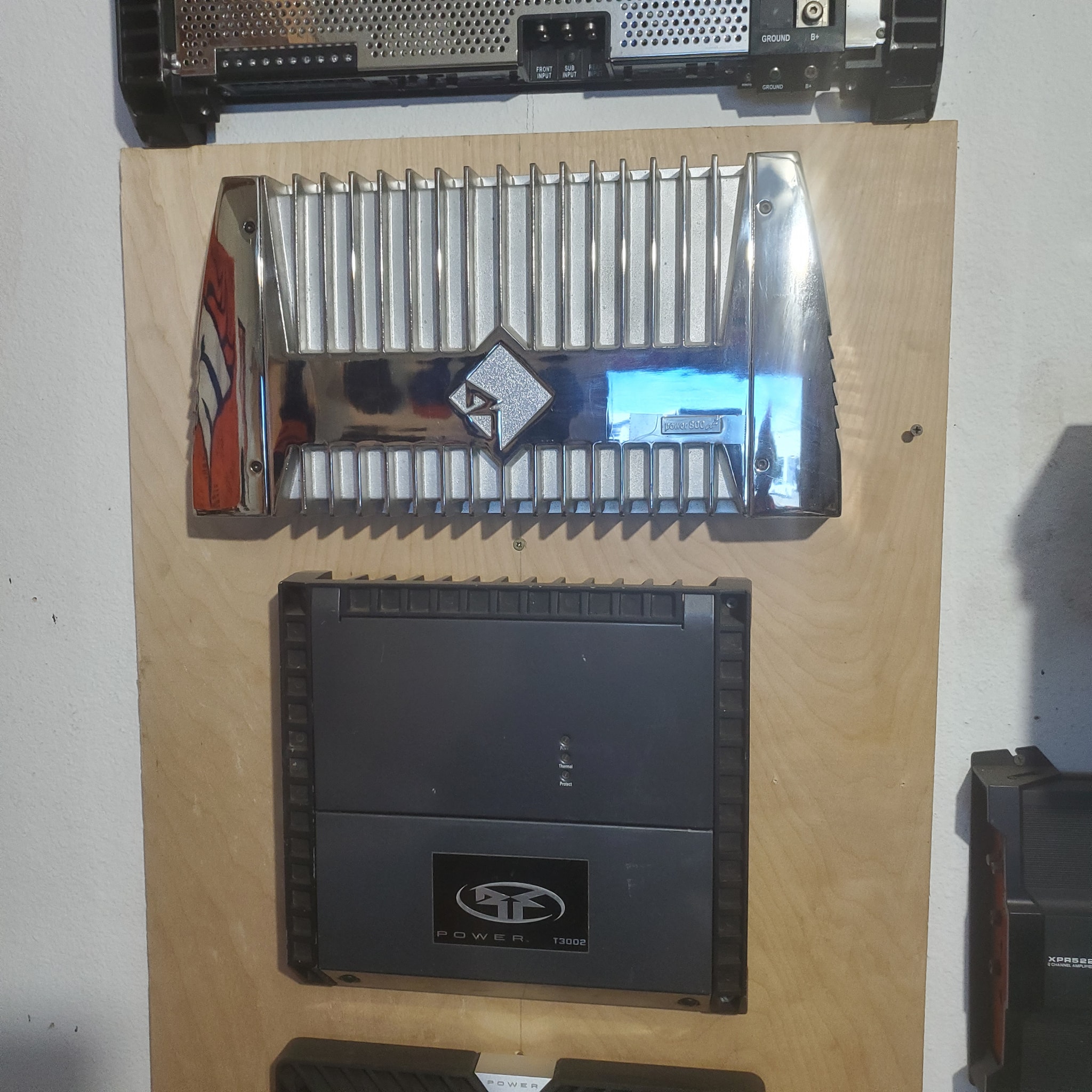 Chrome PC2300 matching my 2300 amp