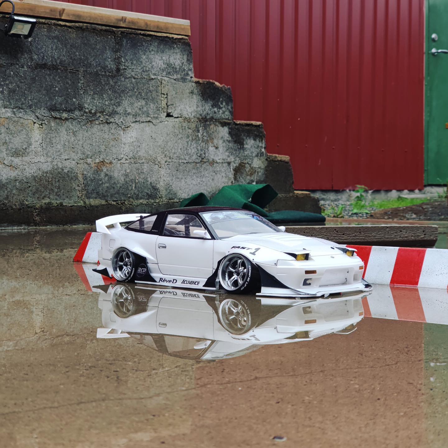 ReveD Wisteria 180sx With Fujino 2020 Toyo livery 💙 AdditionRC