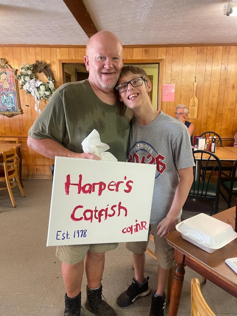 We got a visit from one of our favorite... - Harper's Catfish | Facebook