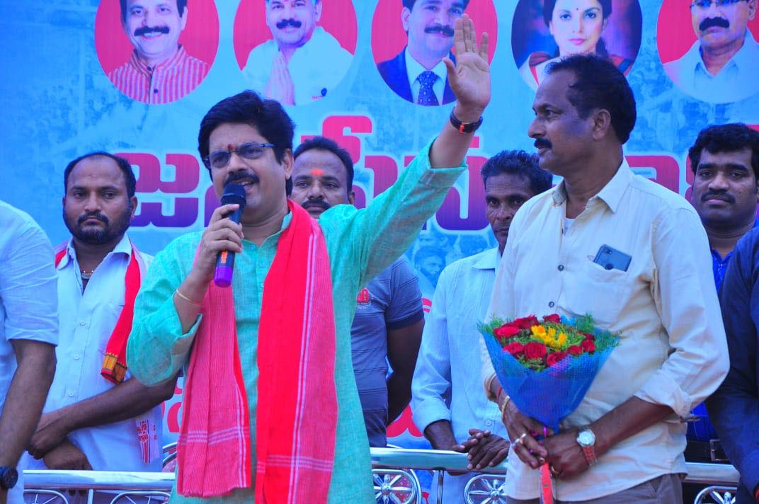 P V S N Raju Janasena