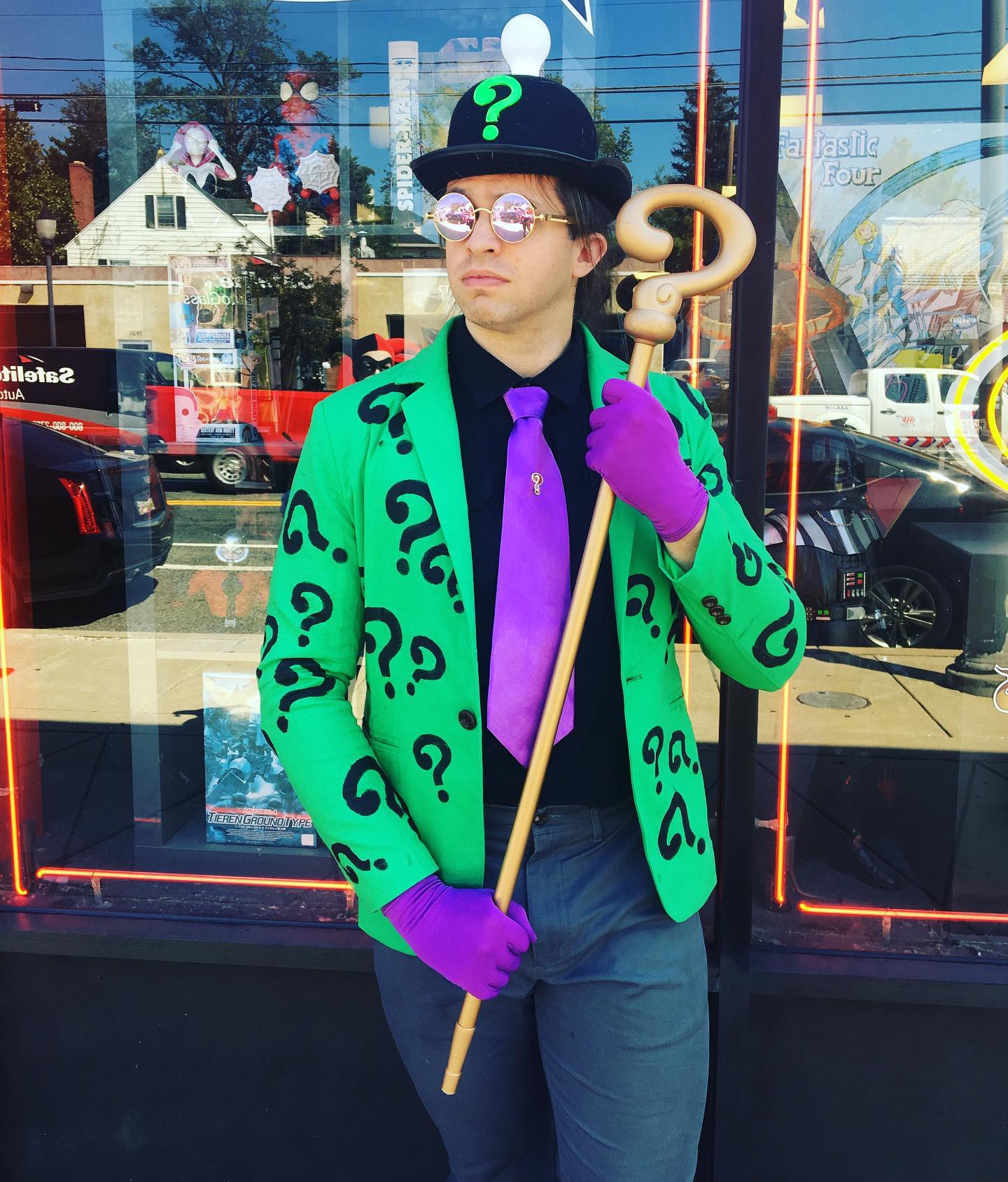 The Batman tonight ! Riddler is... - Red Costuming and props | Facebook