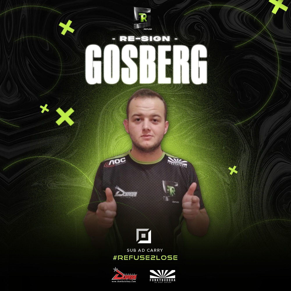 Team Refuse - The experienced Gosberg will remain in our...