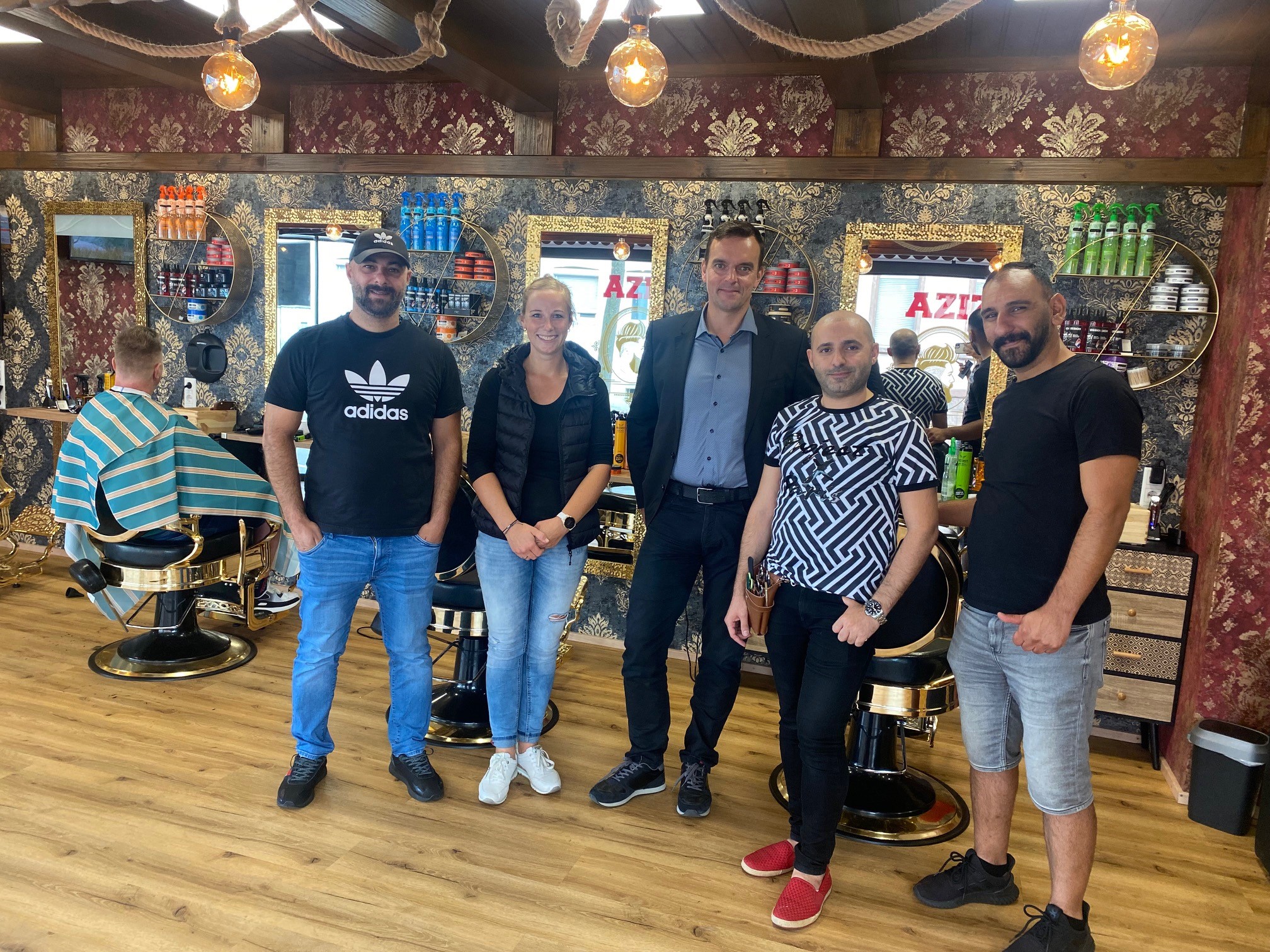 Gemeinde - Neueröffnung des Barber Shops 