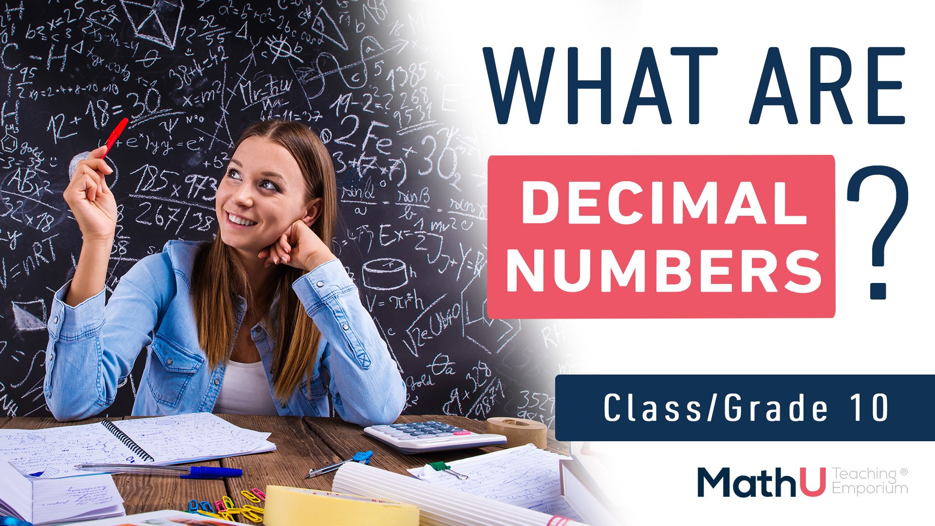 MathU - What are DECIMAL NUMBERS? 🎞️ Watch this short YouTube video for ...