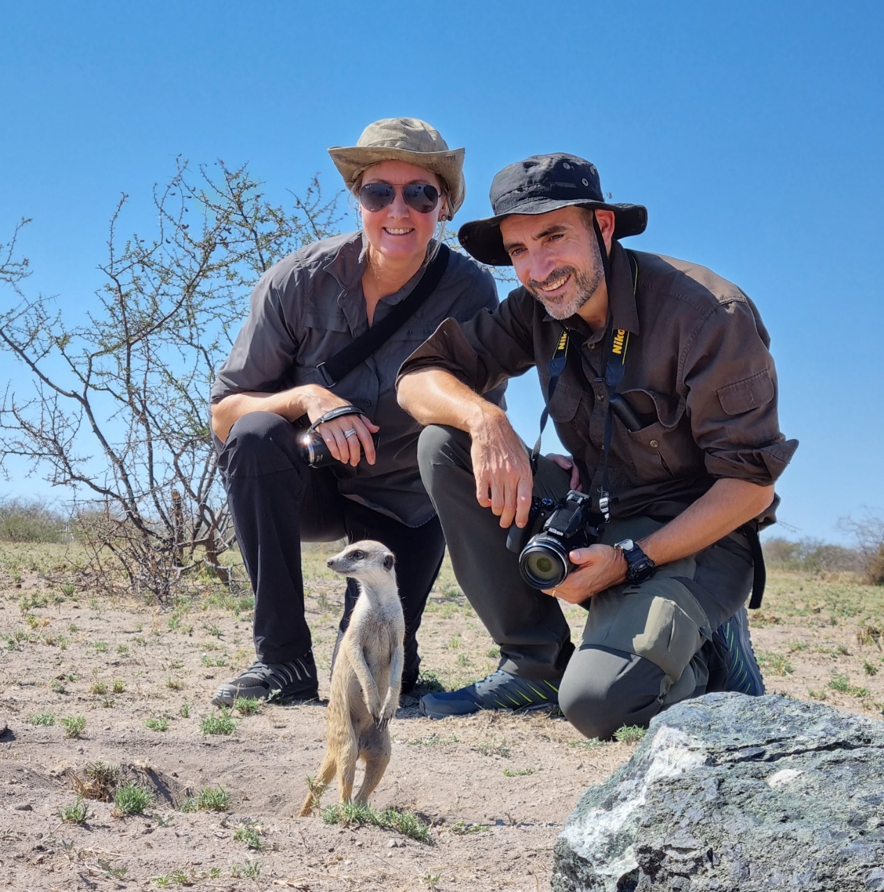 Safari Specialists Botswana - Nadine’s guests Peter & Lindsay just ...