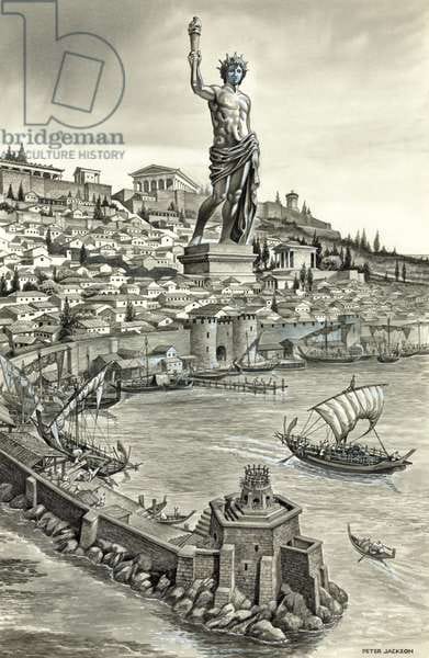 Colosso de Rodes.... - A História Fazendo História.