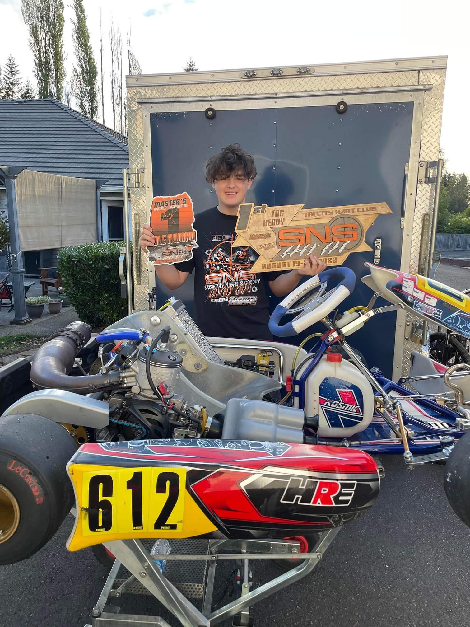 Congratulations Hunter on a very... - Huggler Racing Engines