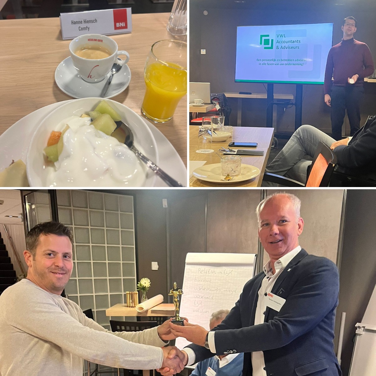 BNI - 𝐖𝐞 𝐝𝐞𝐝𝐞𝐧 𝐡𝐞𝐭 𝐞𝐞𝐧 𝐤𝐞𝐞𝐫𝐭𝐣𝐞 𝐚𝐧𝐝𝐞𝐫𝐬 𝐝𝐚𝐧 𝐧𝐨𝐫𝐦𝐚𝐚𝐥. Vanmorgen hielden we ...