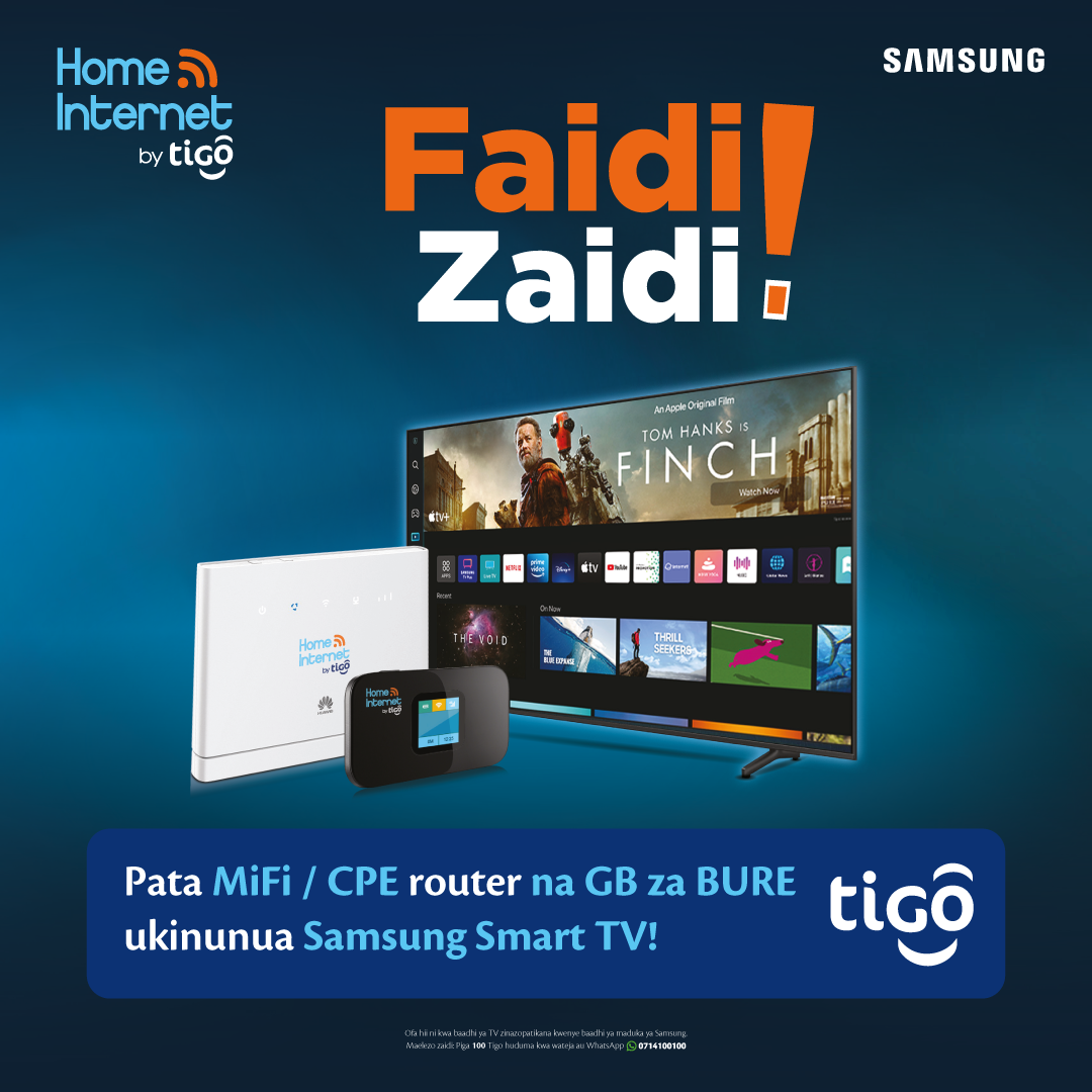 Yas Tanzania - Faidi Zaidi! . Pata BURE Home Internet router (CPE, MIFI ...