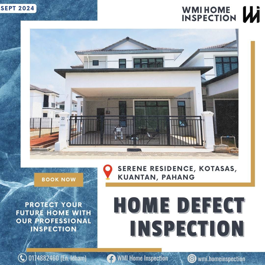 Alhamdulillah, telah selesai... - WMI Home Inspection