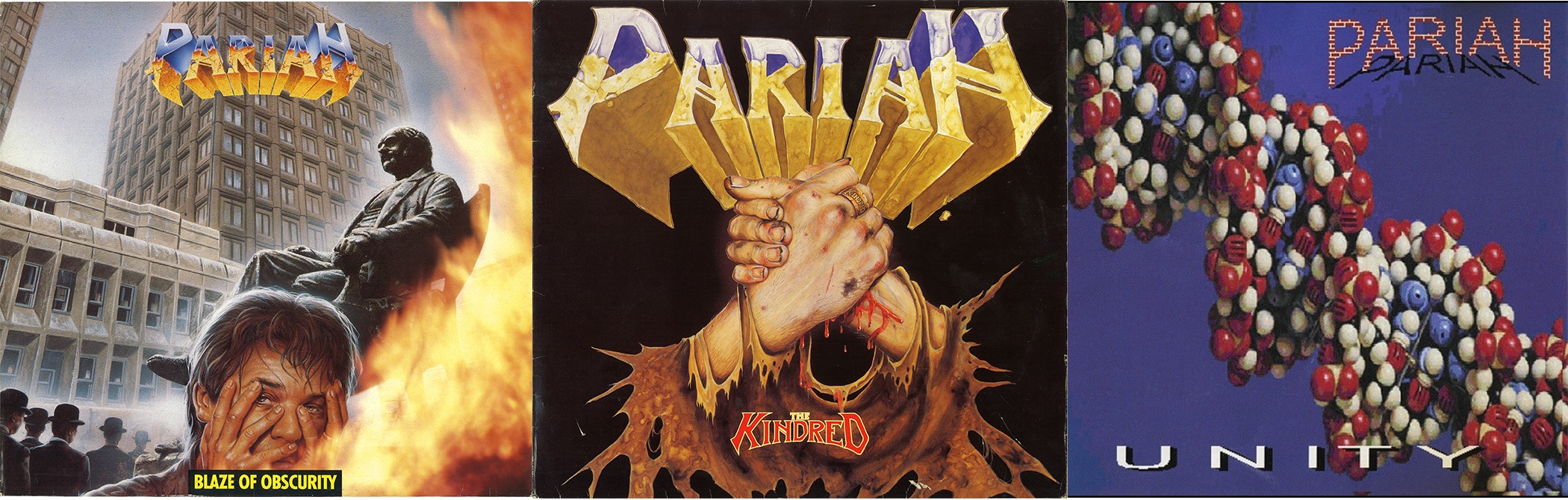 Pariah's cult debut re-issued! “The Kindred” brings you pure old