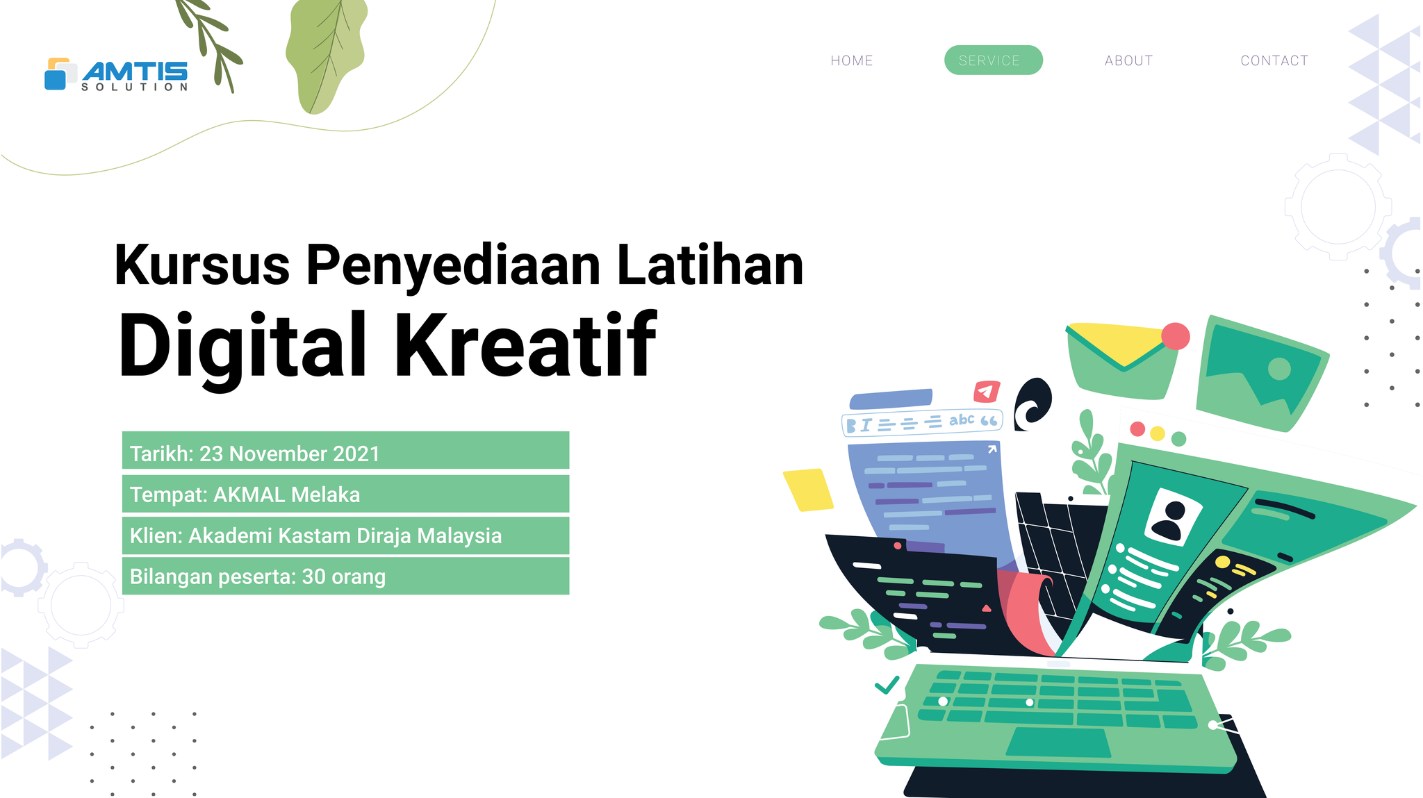 Penjawat awam juga perlu... - AMTIS Solution Sdn. Bhd.