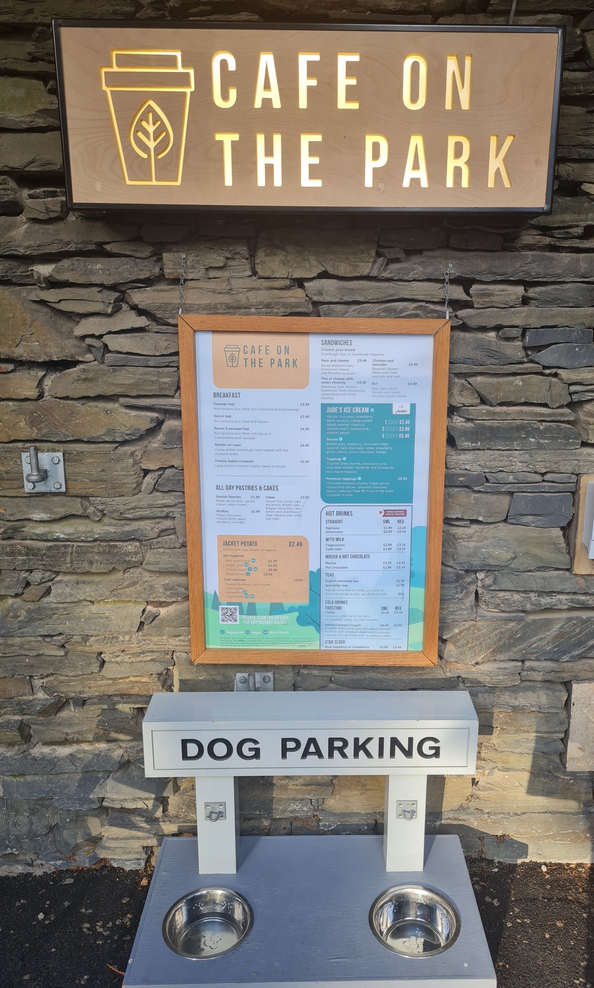 Our Cafe on the Park is open for... - Fallbarrow Holiday Park