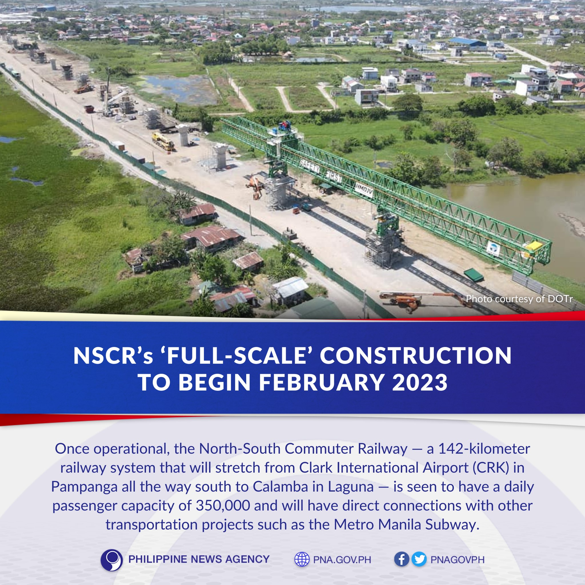 Philippine - The North-South Commuter Railway (NSCR) is the country’s ...
