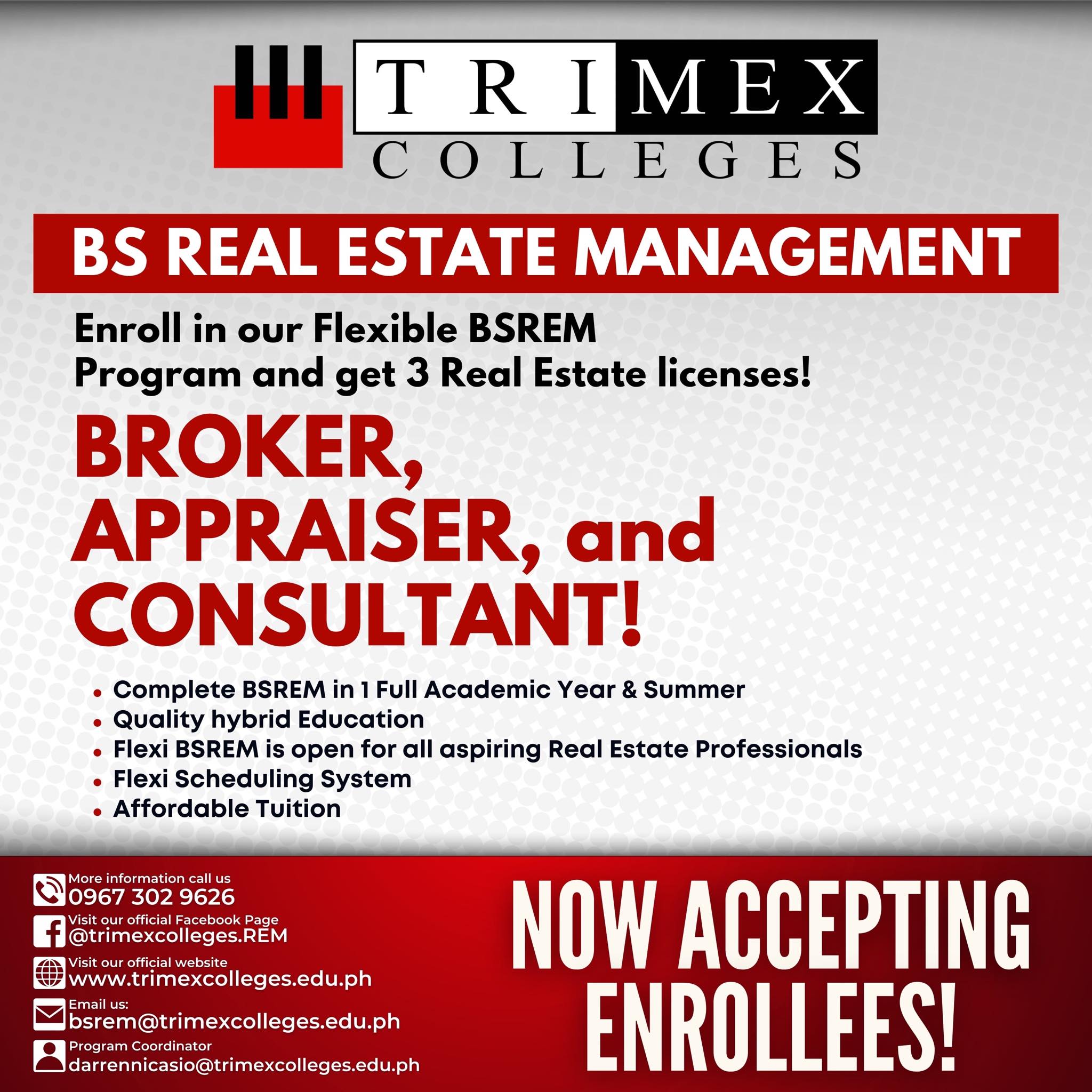 Bachelor of Science in Real Estate Management (BSREM) Students ...