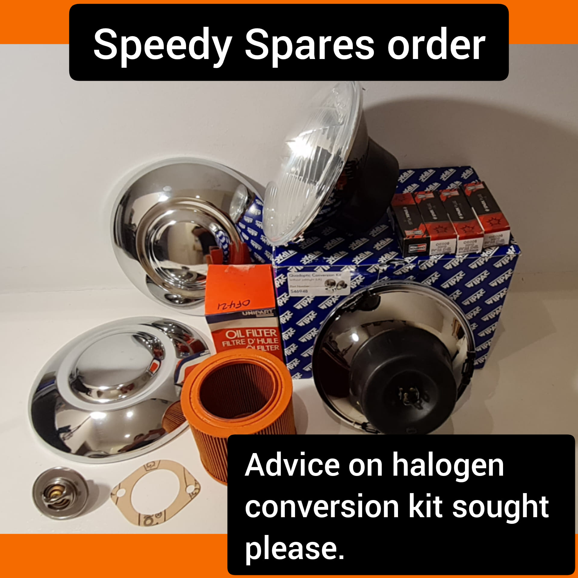 My stock headlight bulb was a halogen HS1 12v 35/35w and changed