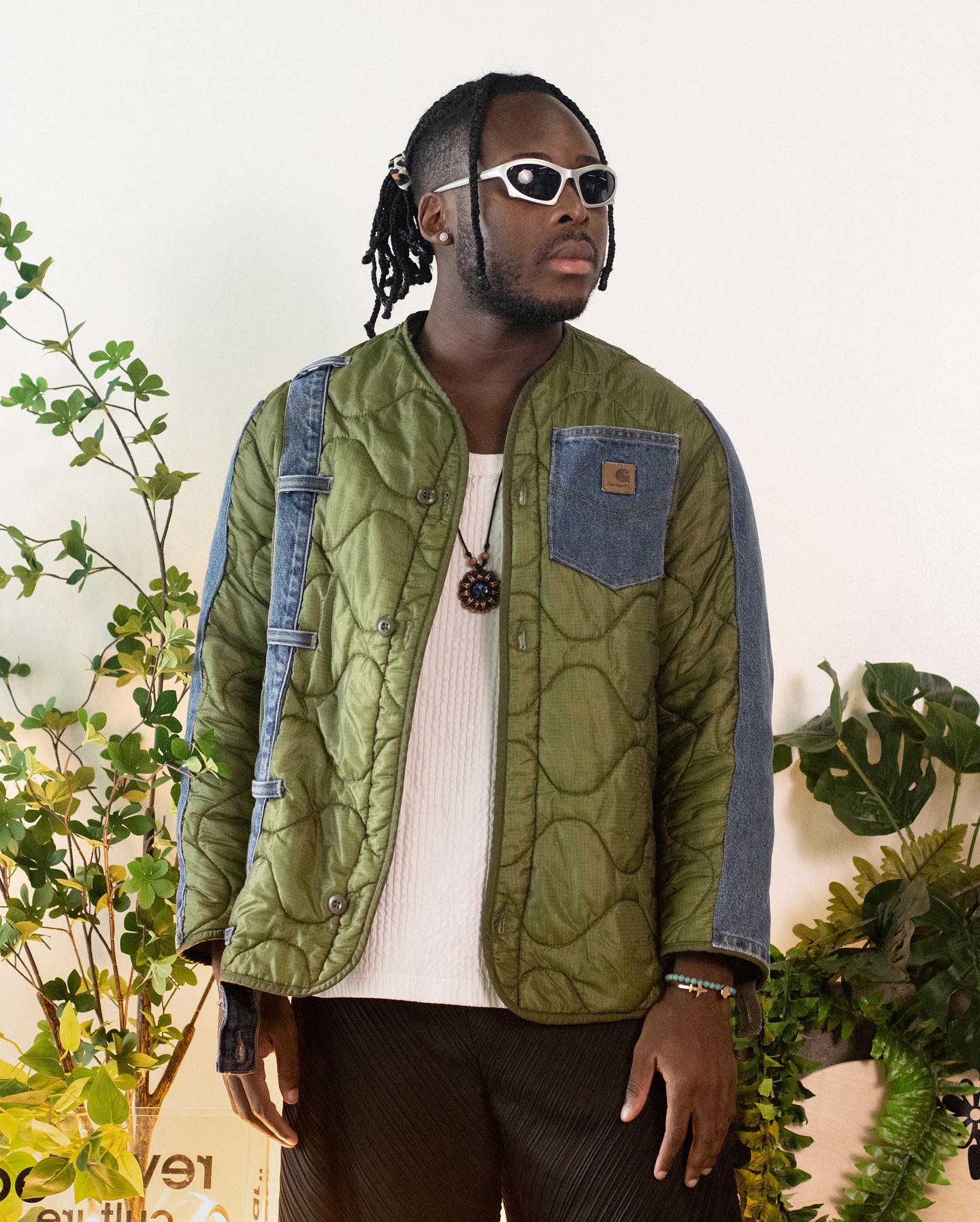 Military liner collection. Vintage Military liner jacket combined 