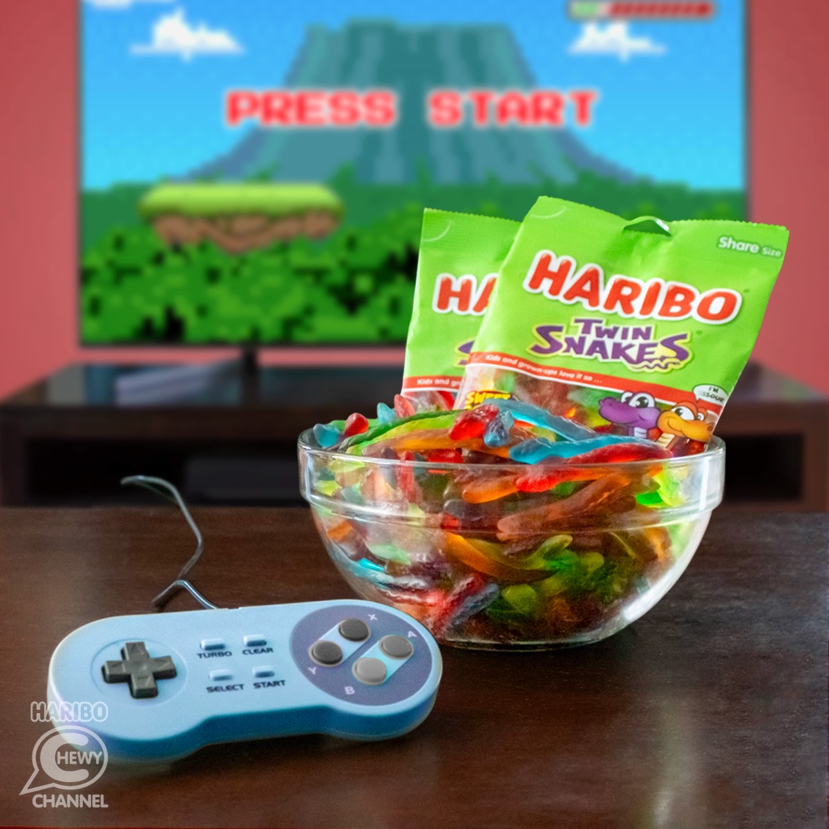 Grab your controller and level up your gummi game with the cast of