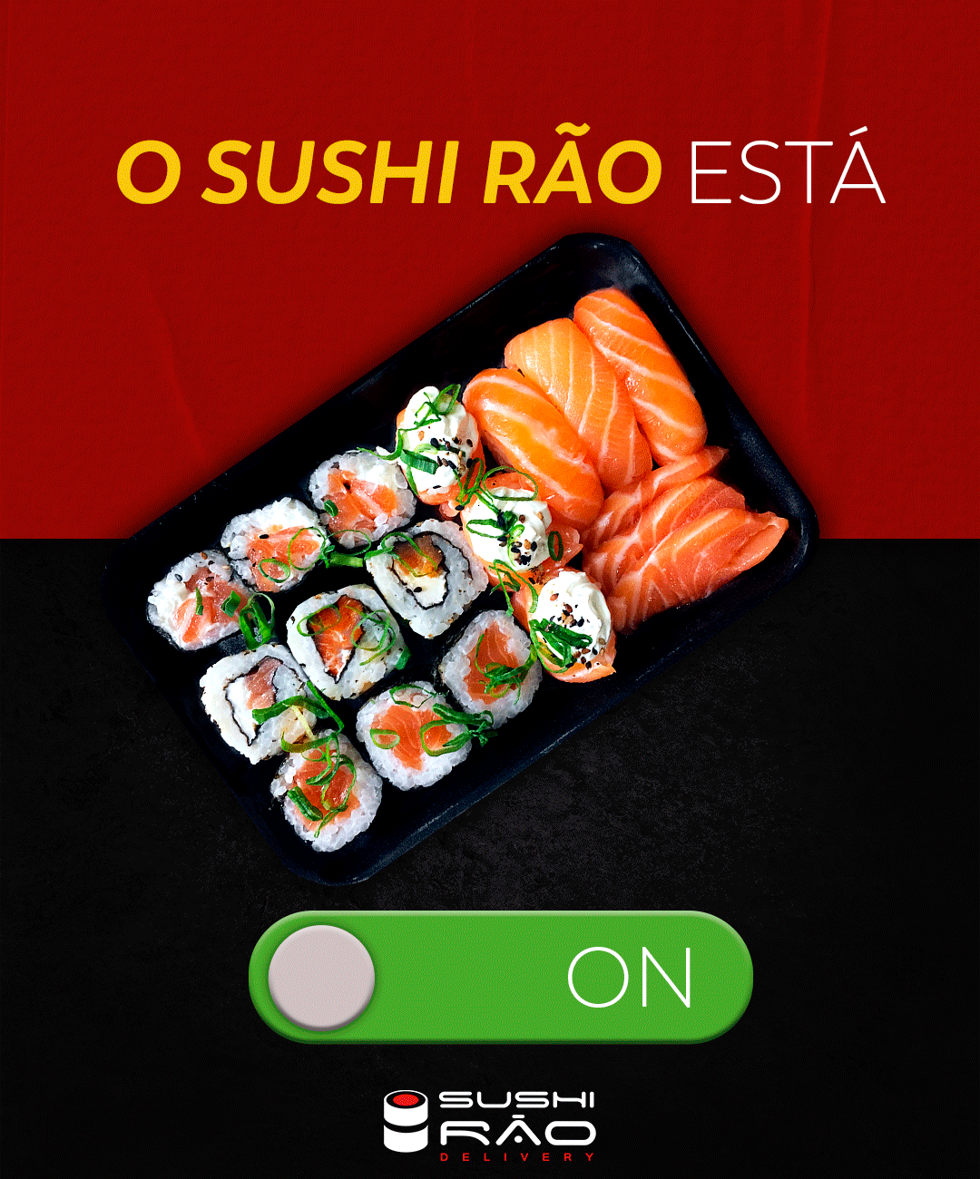 Sushi - Só vim aqui lembrar que O SUSHI RÃO ESTÁ ON! 📲Me chama no App ...