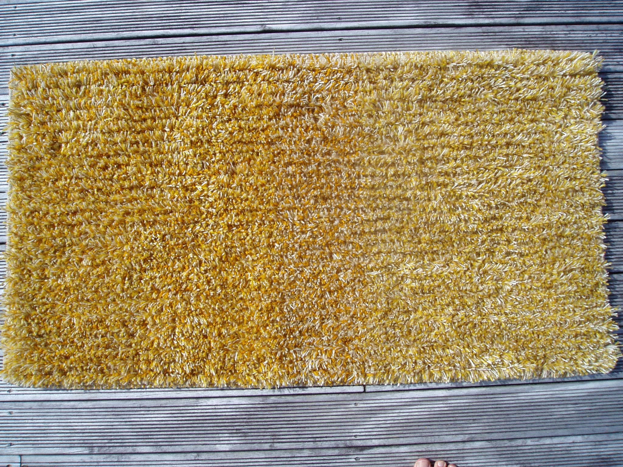 Red Crocodile - This is the finished and trimmed double corduroy rug ...