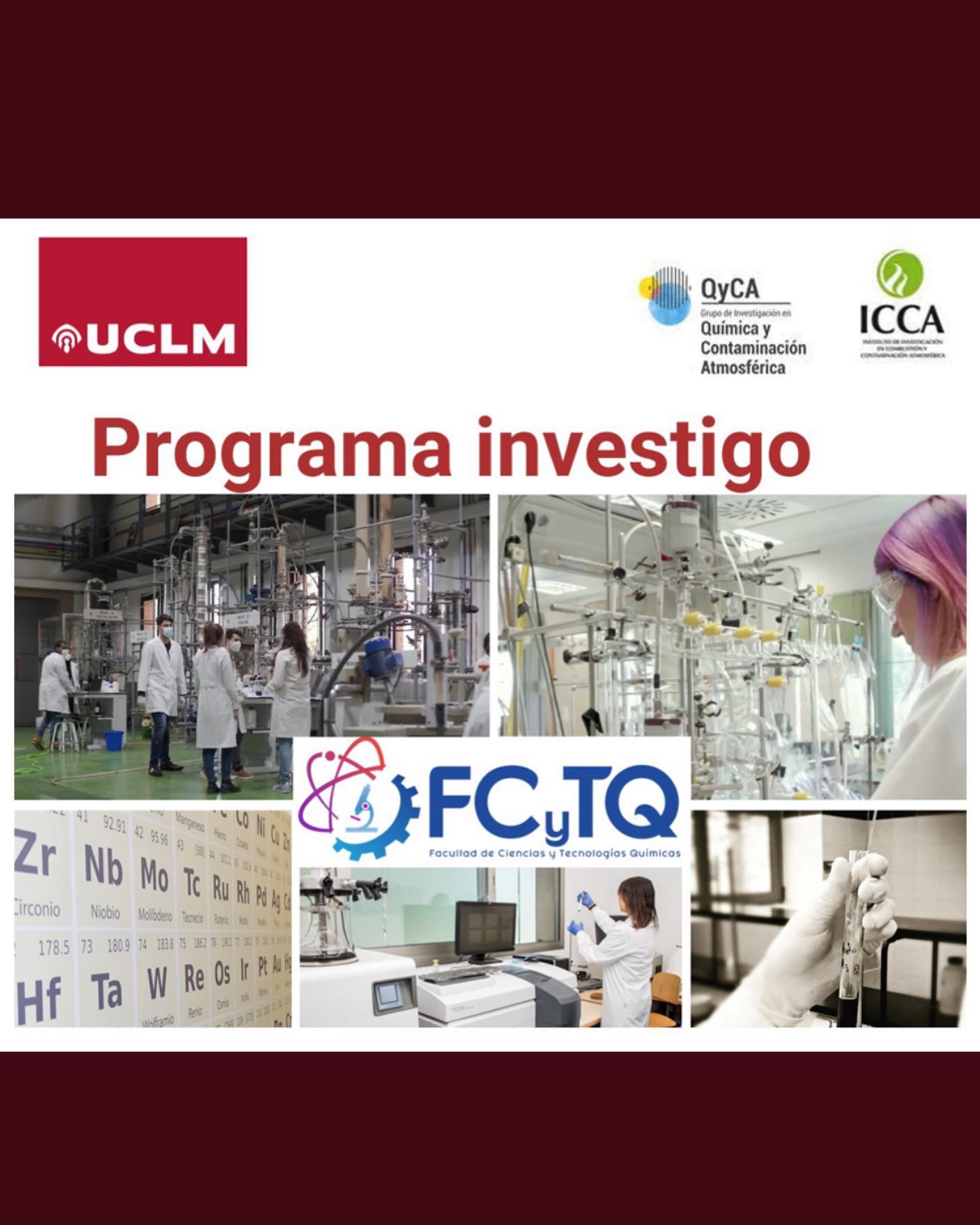 📣... - Facultad de Ciencias Ambientales y Bioquímica de Toledo | Facebook