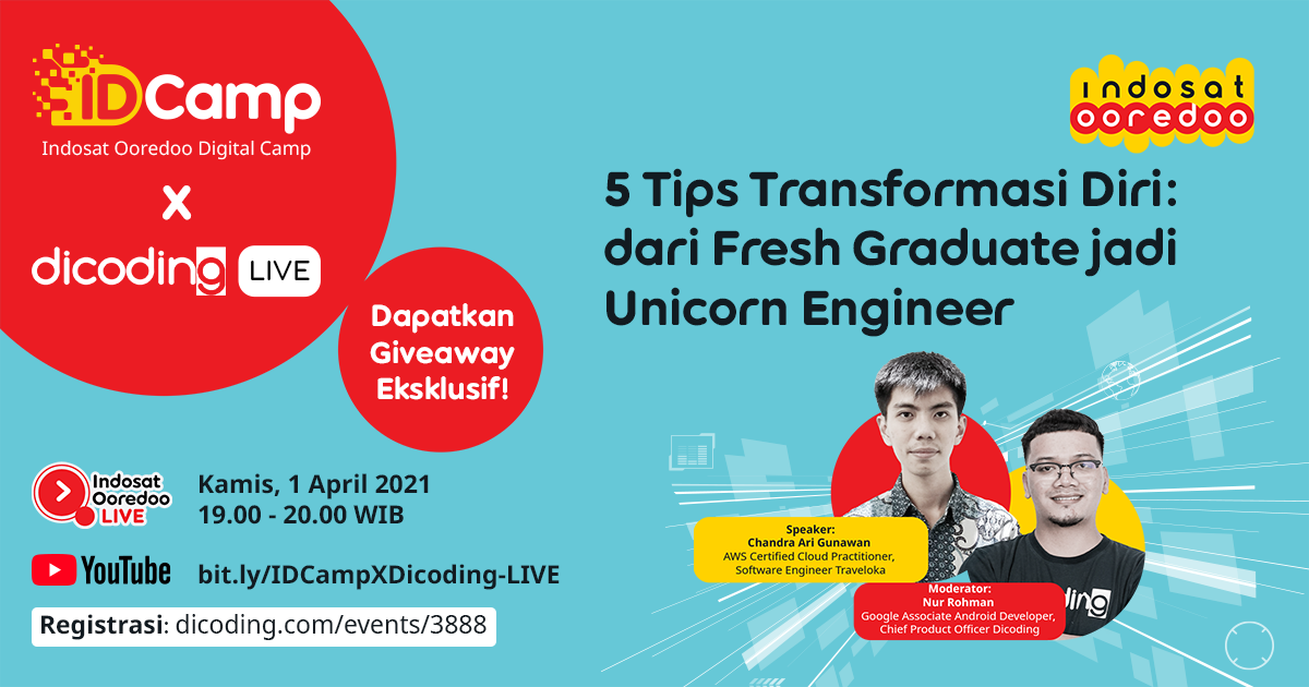 😃 Simak “5 Tips... - IDCamp Indosat Ooredoo Hutchison