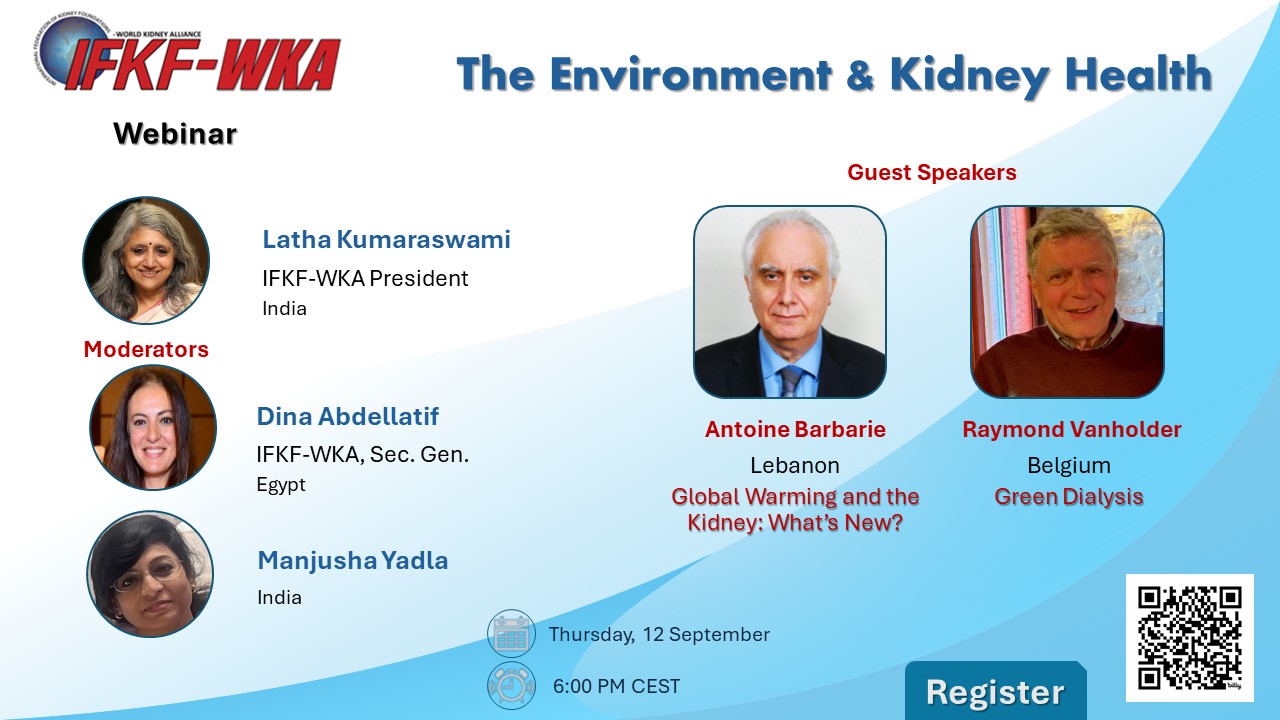 International Federation of Kidney Foundations-World Kidney Alliance ...