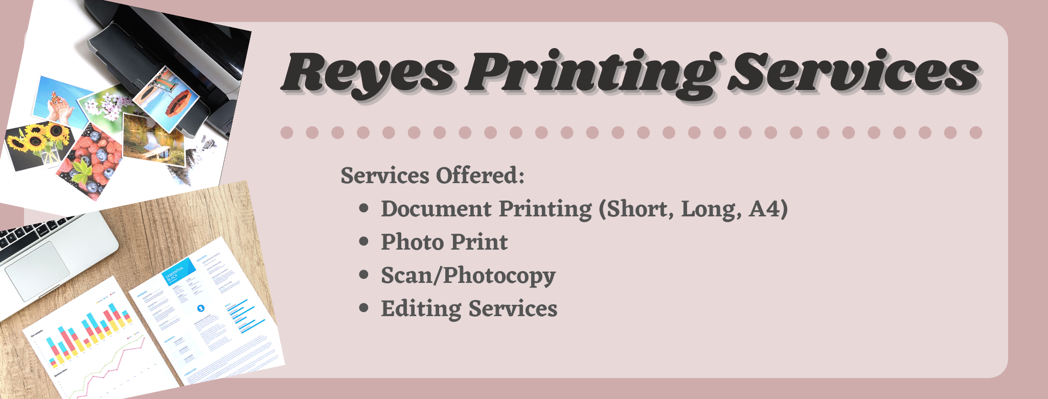 Reyes Printing | Batangas City