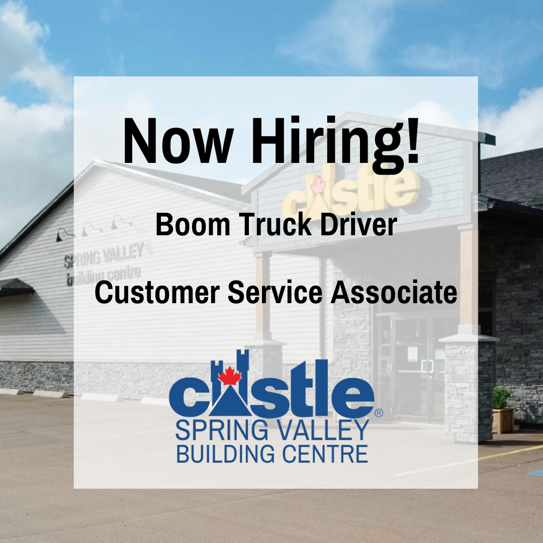 Now Hiring! 📣 A busy... - Spring Valley Building Centre | Facebook