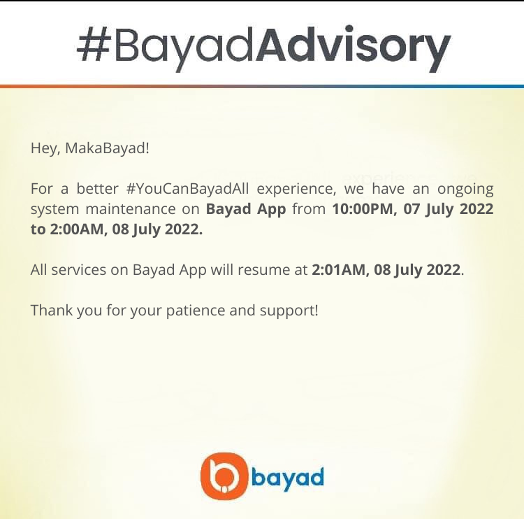 Bayad - We are creating a better Bayad experience for you!...