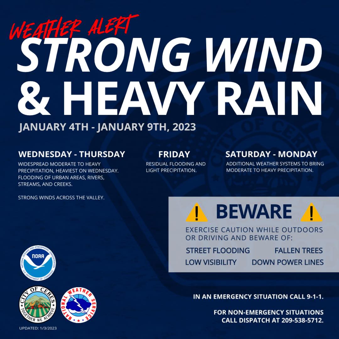 Ceres - ⚠️ WEATHER ALERT ⚠️ | Facebook