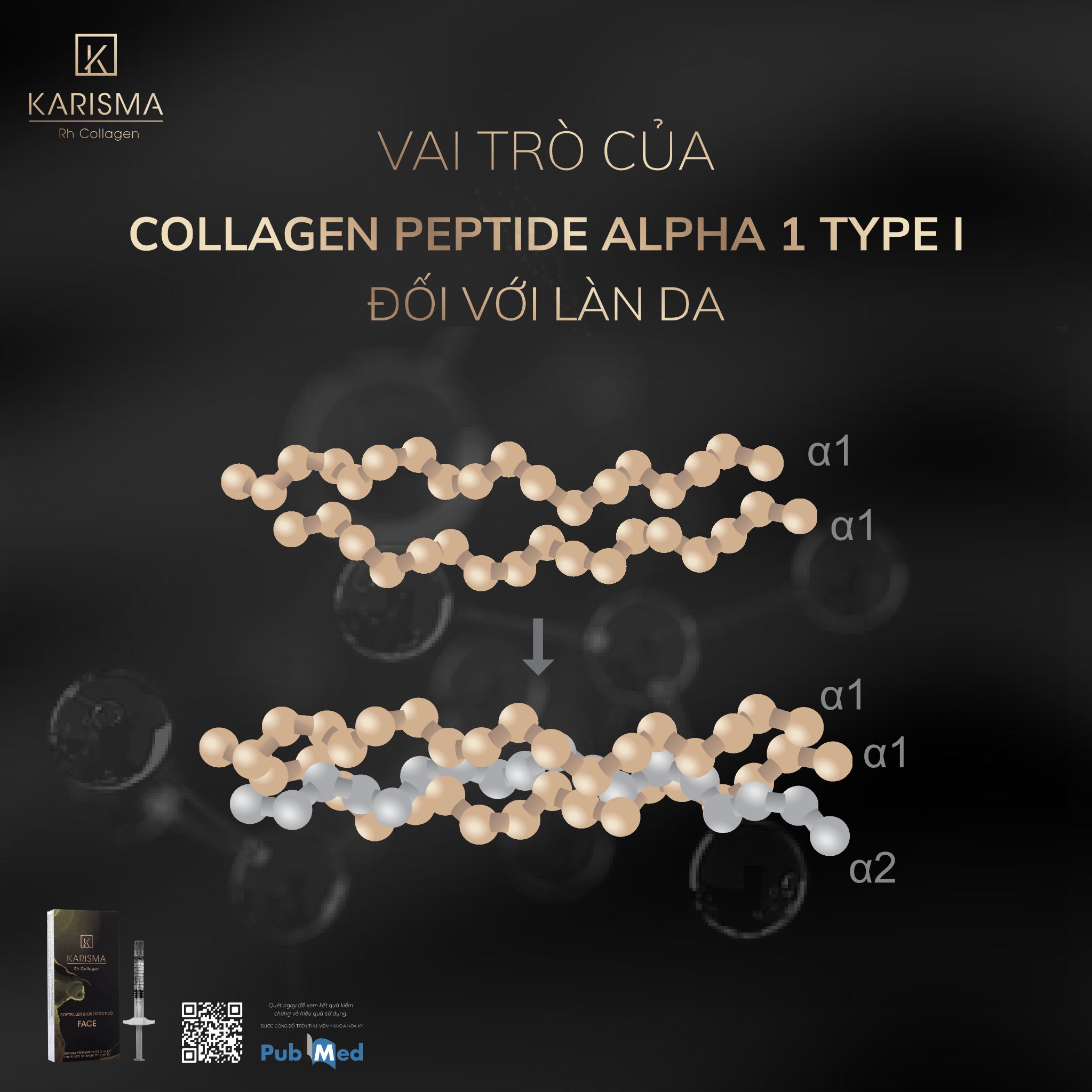 Karisma - VAI TRÒ CỦA COLLAGEN PEPTIDE ALPHA 1 TYPE I ĐỐI VỚI LÀN DA ...