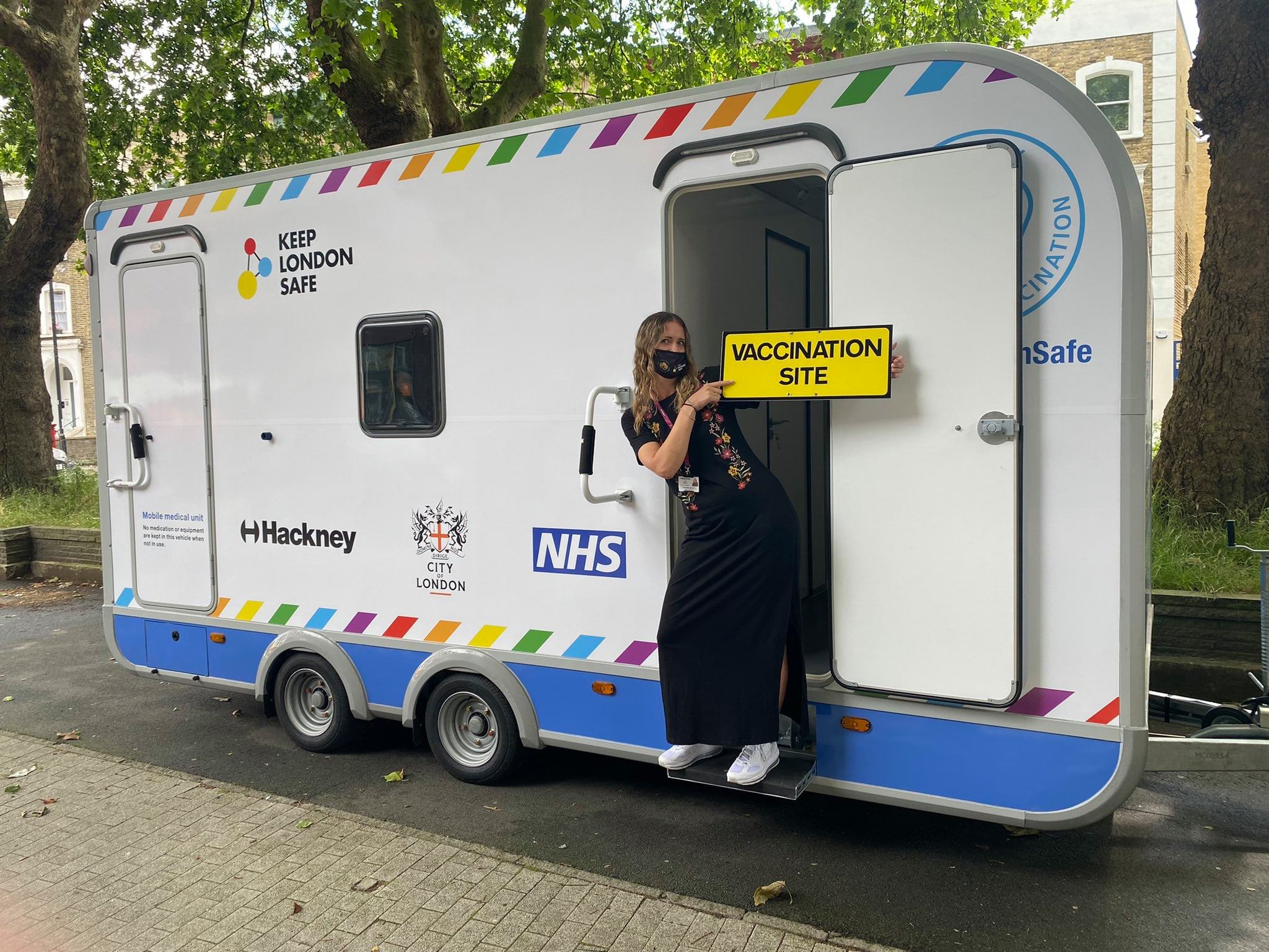 Hackney Council - The Covid-19 vaccine van is coming to St...