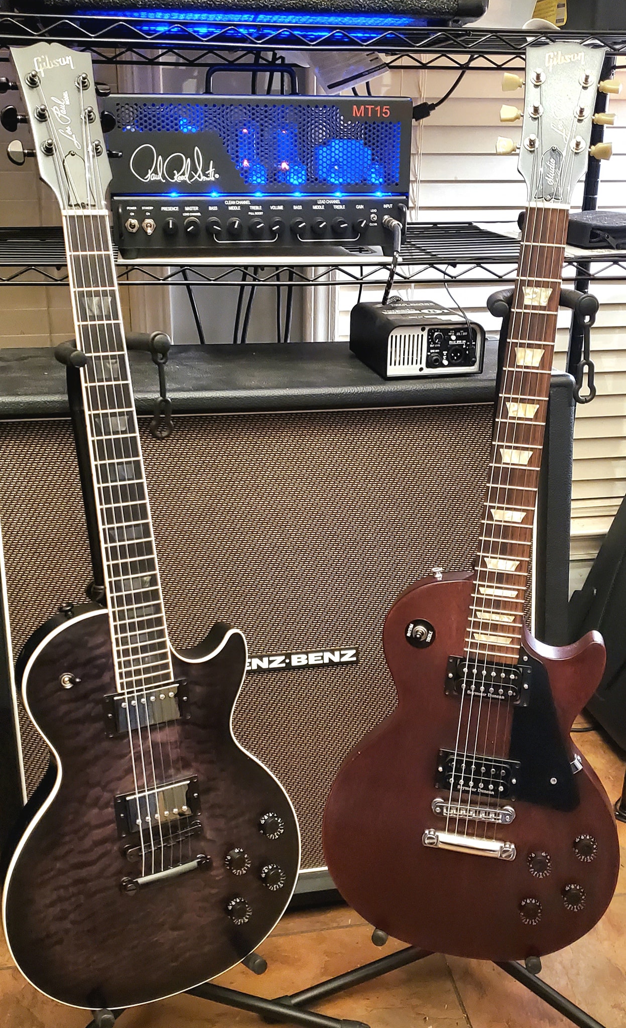 2007 Les Paul Studio Faded worn brown guitar