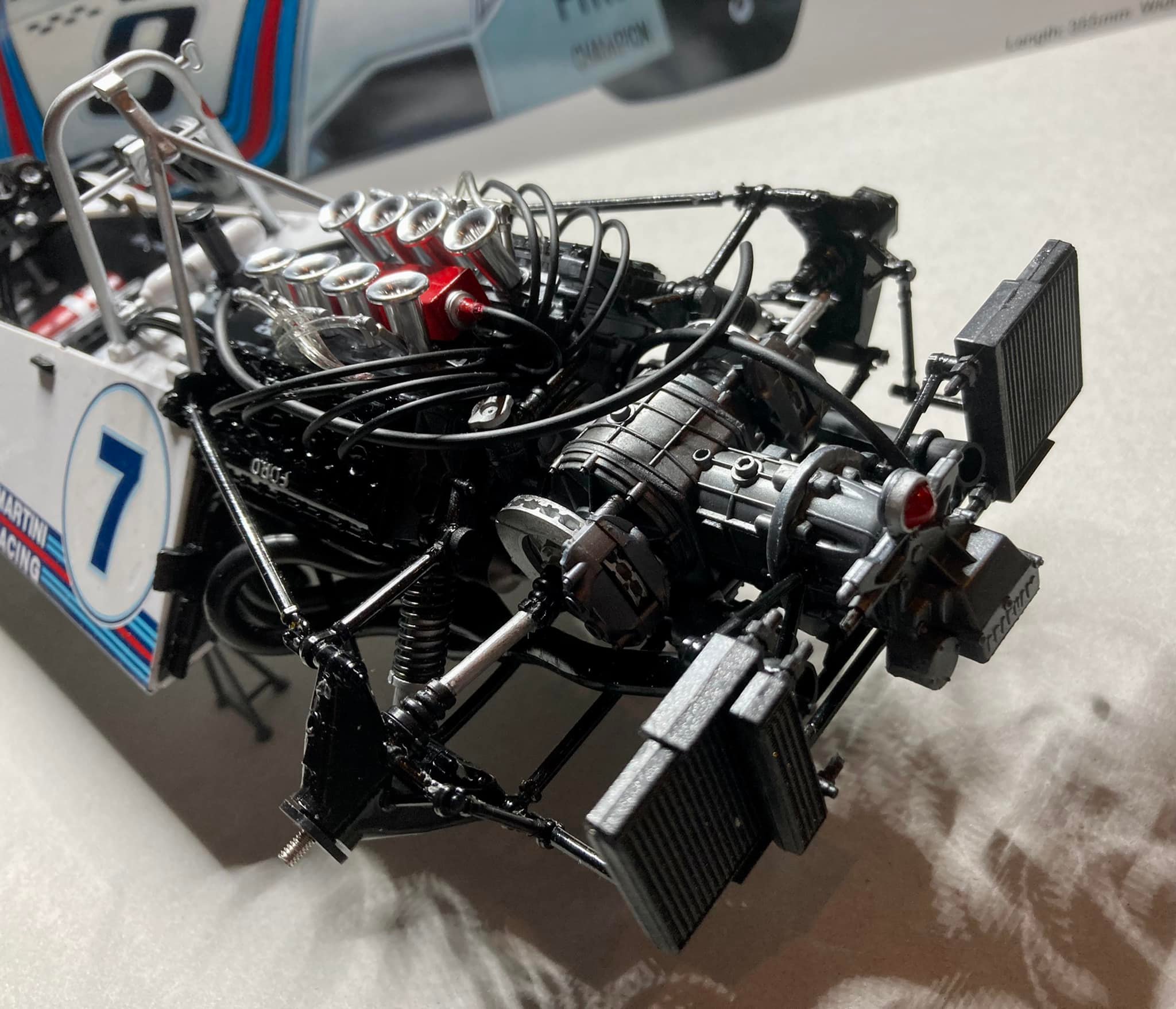 Tamiya Martini Brabham BT44B 1975 1/12 an awesome model.