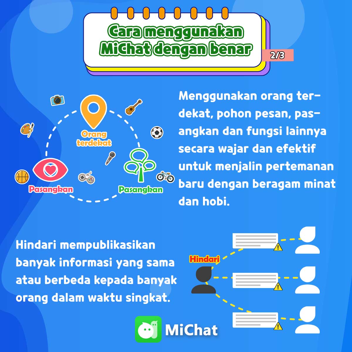 MiChat - Cara menggunakan MiChat dengan benar💬 Ayo belajar...