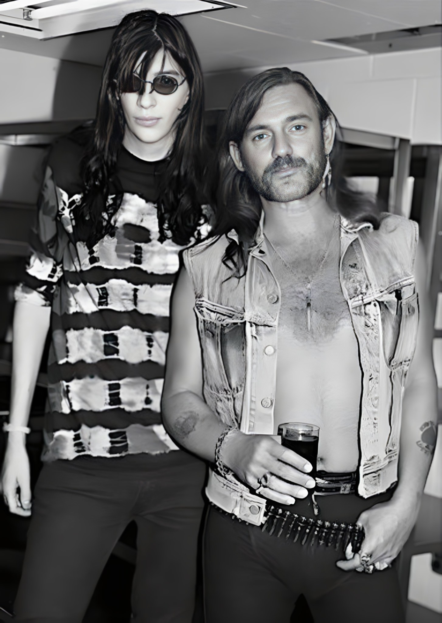 Joey Ramone & Lemmy Kilmister