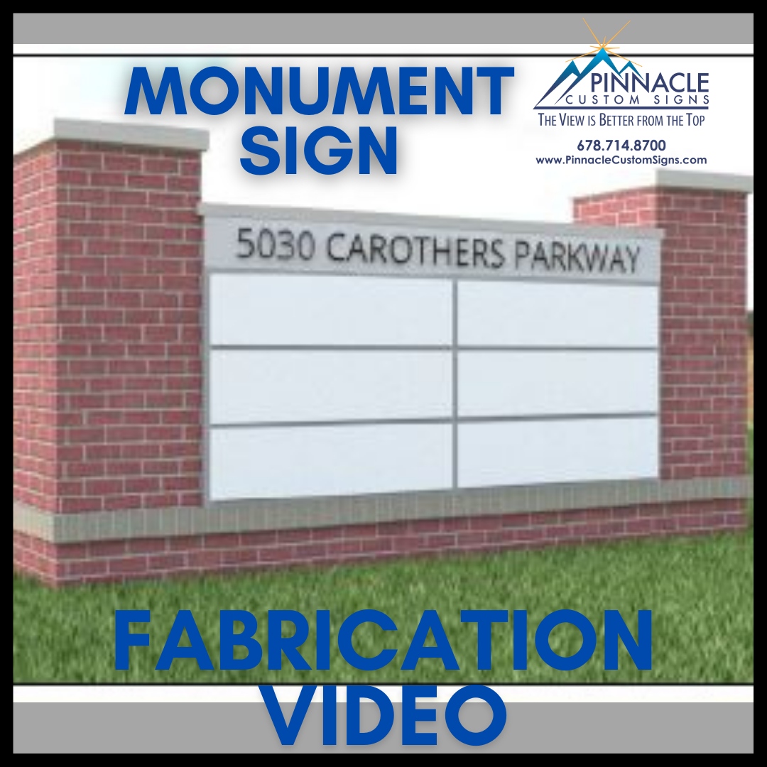 Pinnacle - Monument signs are freestanding signs that are detached from ...