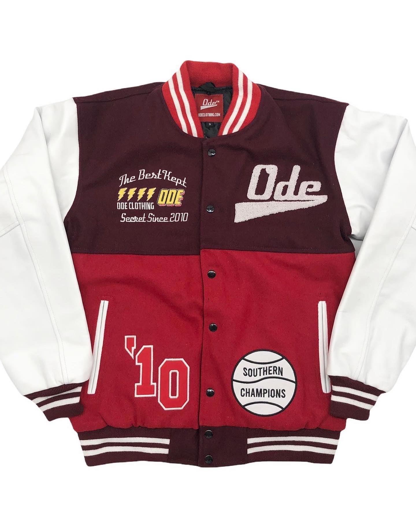 Ode Clothing - The Ode Best Kept Secret Varsity Jacket... | Facebook