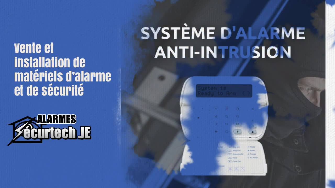Alarmes Sécurtech JE | Alma QC