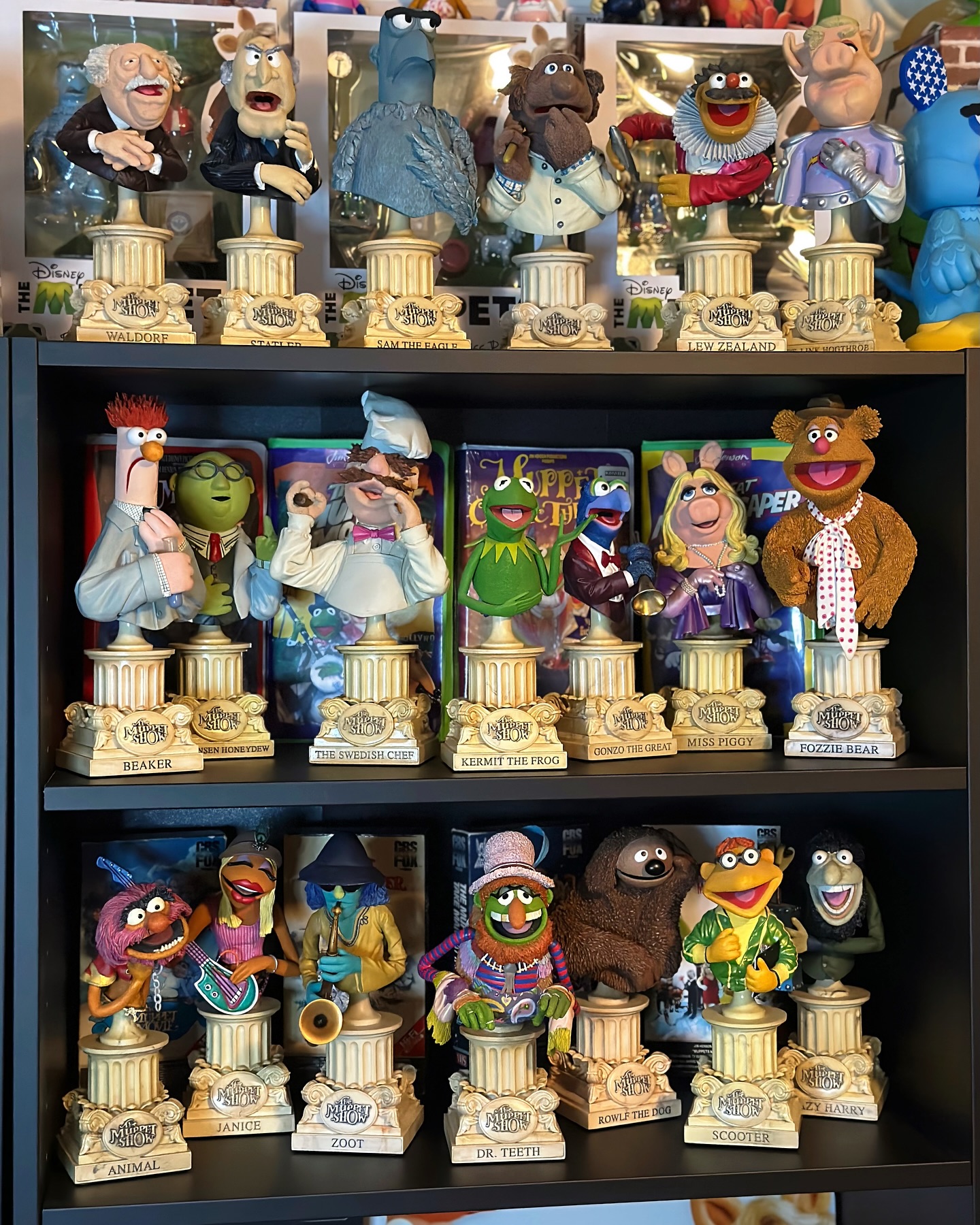 Sideshow Muppet busts collection 2002