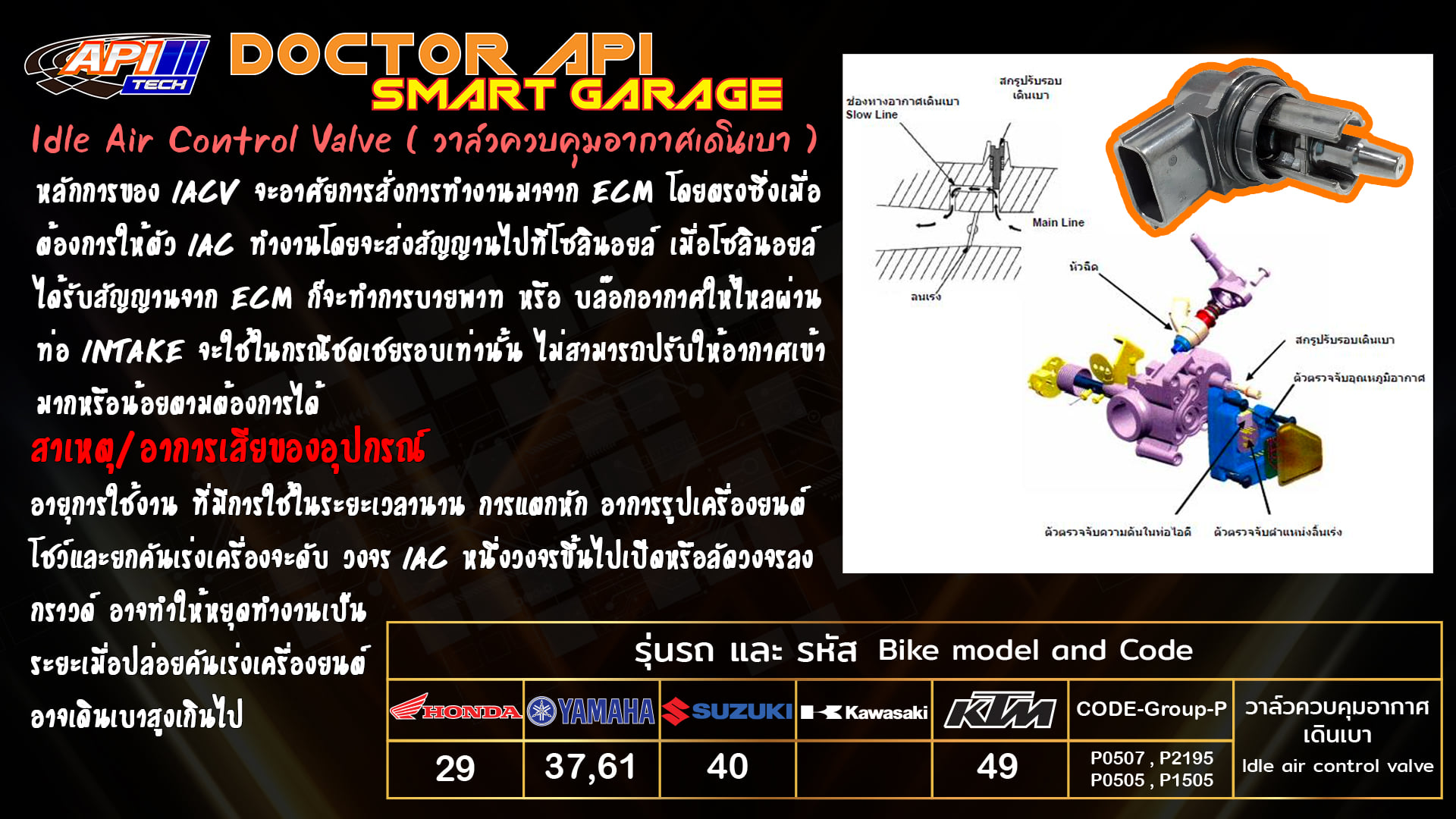 API Tech - Idle Air Control Valve (... | Facebook