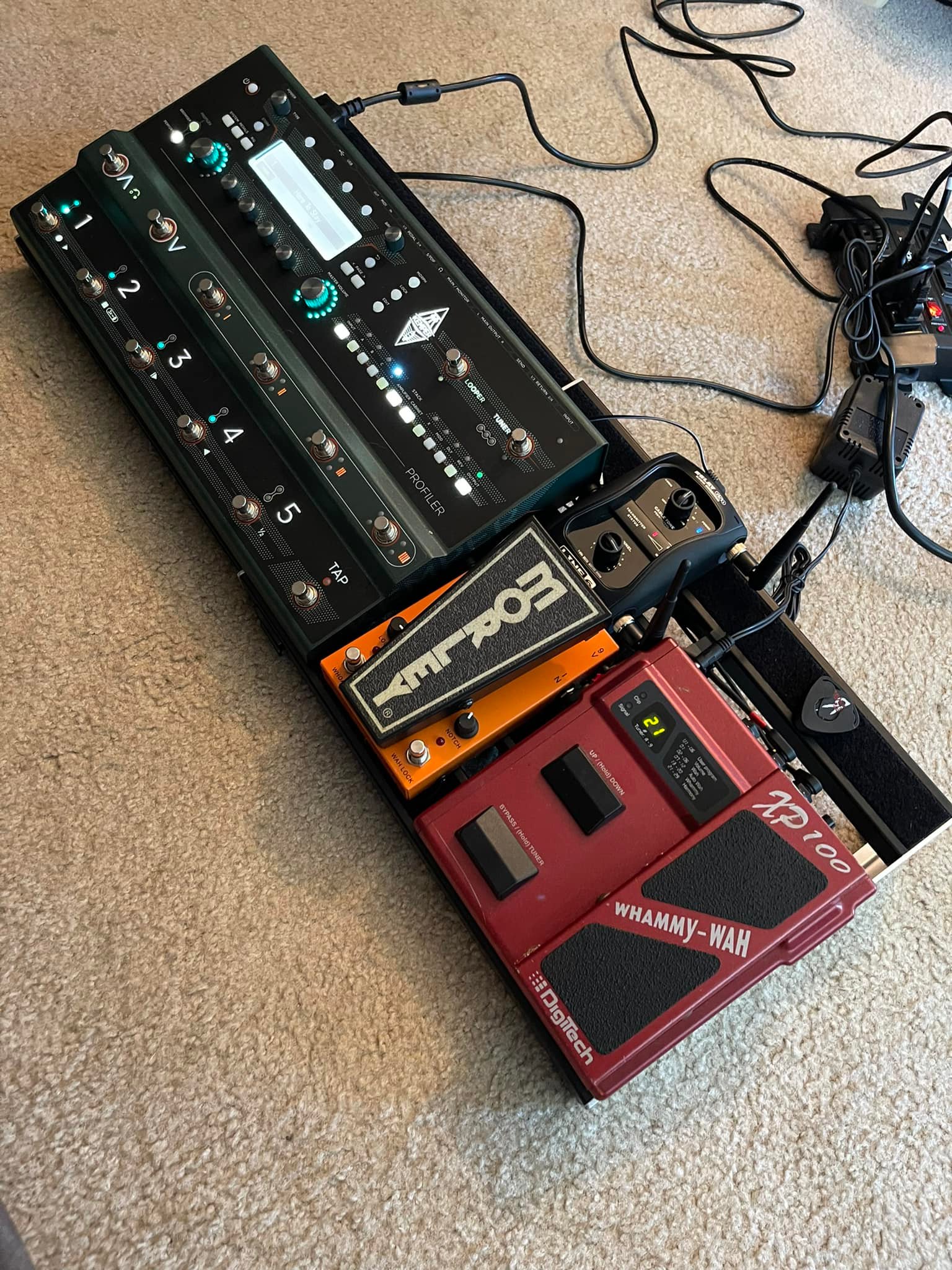 Digitech xp100 pedal position sensor