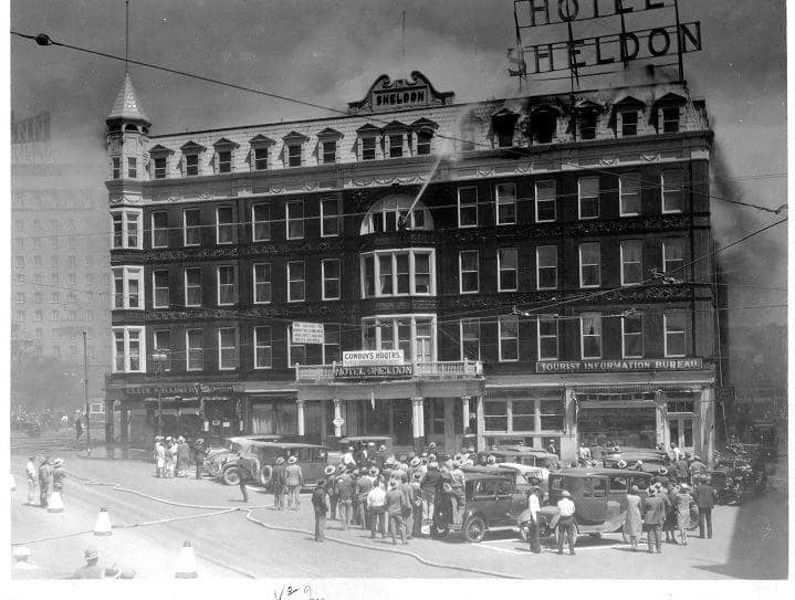 1929 fire at El Paso's Hotel Sheldon